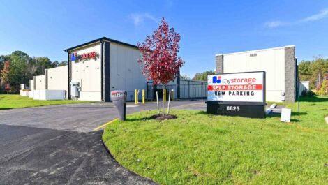 Exterior view of MyStorage Centers self storage facility.